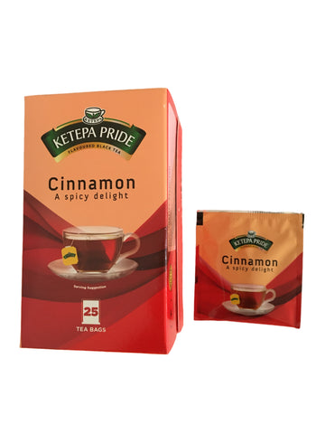 Ketepa Pride (Enveloped & tagged) Cinamon Flavoured Tea Bags -25’s