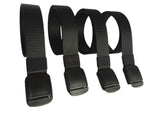 Tactical Tough Black belts Set of 4 - Assorted