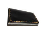 Vivace -Genuine Leather Credit Card Holder - Black